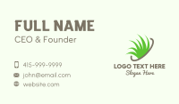 Wild Grass Orbit Business Card Image Preview