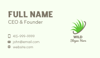 Wild Grass Orbit Business Card Image Preview