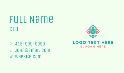 Flower Shop Badge Business Card Image Preview