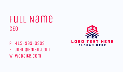 Building Real Estate Business Card Image Preview