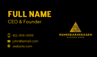 Luxury Corporate Triangle Business Card Image Preview