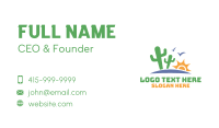 Cactus Sun Valley Desert Business Card Image Preview