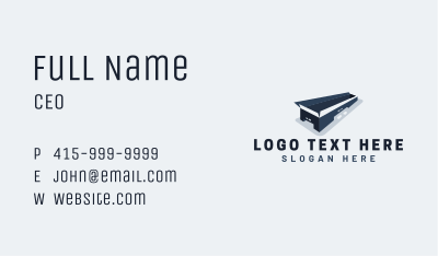 Warehouse Storage Logistics Business Card Image Preview