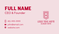 Love Tower Shield  Business Card Preview