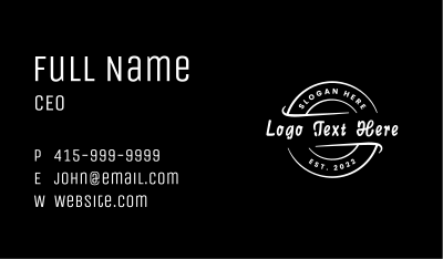 Generic White Business Business Card Image Preview