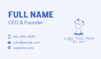 Multipurpose Blender Line Art Business Card Image Preview