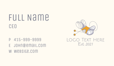 Yarn Crochet Accessory  Business Card Image Preview