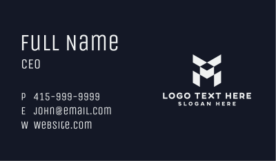 Tech Software App  Business Card Image Preview