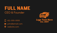 Fast Flame Car Business Card Image Preview