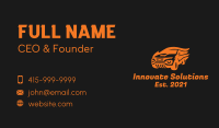 Fast Flame Car Business Card Image Preview
