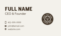 Hammer Carpentry Utility Business Card Image Preview