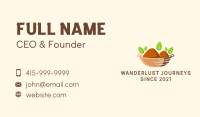 Organic Spice Bowl  Business Card Image Preview