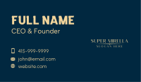 Luxury Brand Industry Business Card Image Preview