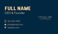 Luxury Brand Industry Business Card Image Preview