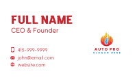 Ice Fire Fuel Business Card Image Preview