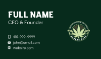 Medical Organic Weed Business Card Image Preview