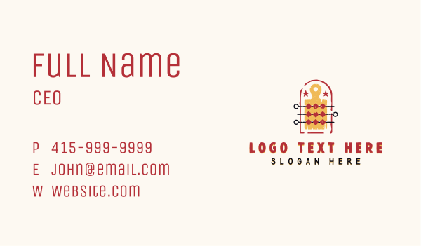 Barbecue Kebab Grill Business Card Design Image Preview