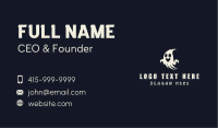 Spooky Haunted Ghost Business Card Image Preview