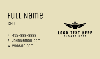 Noodle Bowl Wings Business Card Image Preview