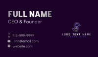 Digital Tech Letter S Business Card Preview