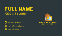 Orange Leaf Camera Business Card Preview