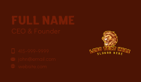 Gaming Lion Roar Business Card Design