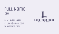 Lawyer Legal Advice Firm Business Card Image Preview