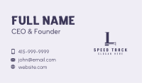 Lawyer Legal Advice Firm Business Card Design