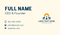 Sunset House Landscaping Business Card Image Preview