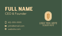 Wheat Badge Bakery Business Card Image Preview