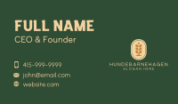 Wheat Badge Bakery Business Card Image Preview