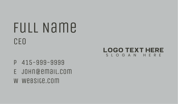 Black Business Wordmark Business Card Design Image Preview