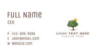 Wood Tree Forest Business Card Image Preview
