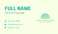 Leaf Sustainable Housing Business Card Image Preview