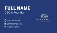 Home Property Construction  Business Card Design