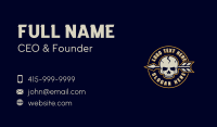 Skull Arrow Hunter Business Card Preview