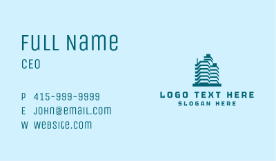 Building Condominium Tower Business Card Image Preview