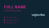 Graffiti Mural Wordmark Business Card Image Preview