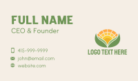 Agricultural Tropical Nature  Business Card Design