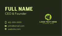 Leaf Eco Natural Business Card Design