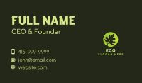 Leaf Eco Natural Business Card Image Preview