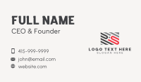 Race Track Letter S Business Card Image Preview
