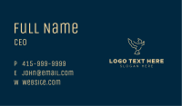 Royal Flying Bird Business Card Image Preview