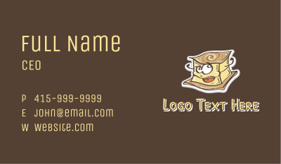 Tofu Mascot  Business Card