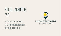 Adventure Travel Pin Business Card Image Preview