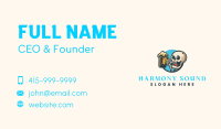 Skull Brewery Beer Business Card Image Preview