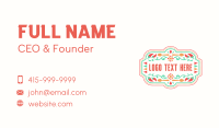 Mexican Cuisine Catering  Business Card Preview