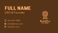 Ancient Mayan Symbol  Business Card Image Preview