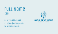 Futuristic Human Head Business Card Image Preview