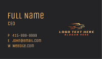 Fast Car Racing Business Card Image Preview